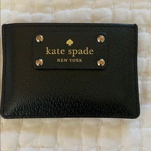 Kate Spade Card Wallet | Black